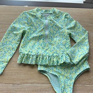 Floral Kids Swim Set